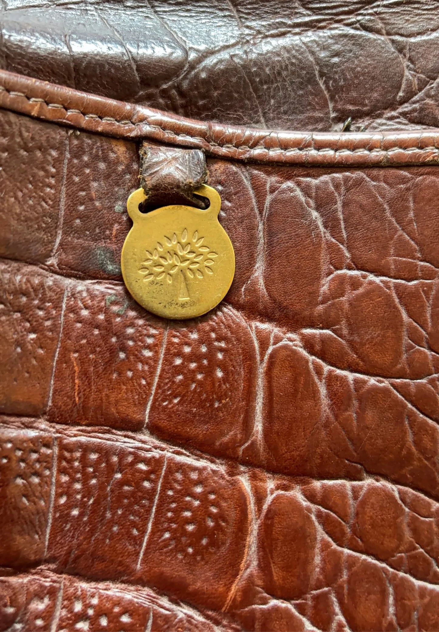 Mulberry-skinnaxelremsväska