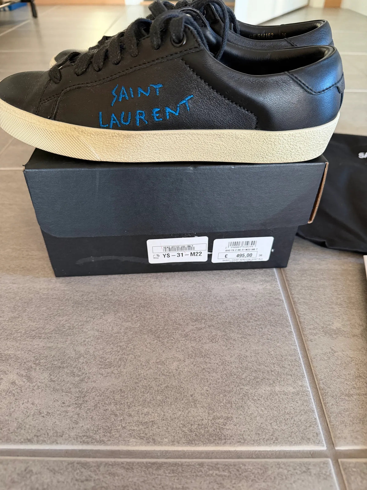 Saint Laurent-skinnsneakers