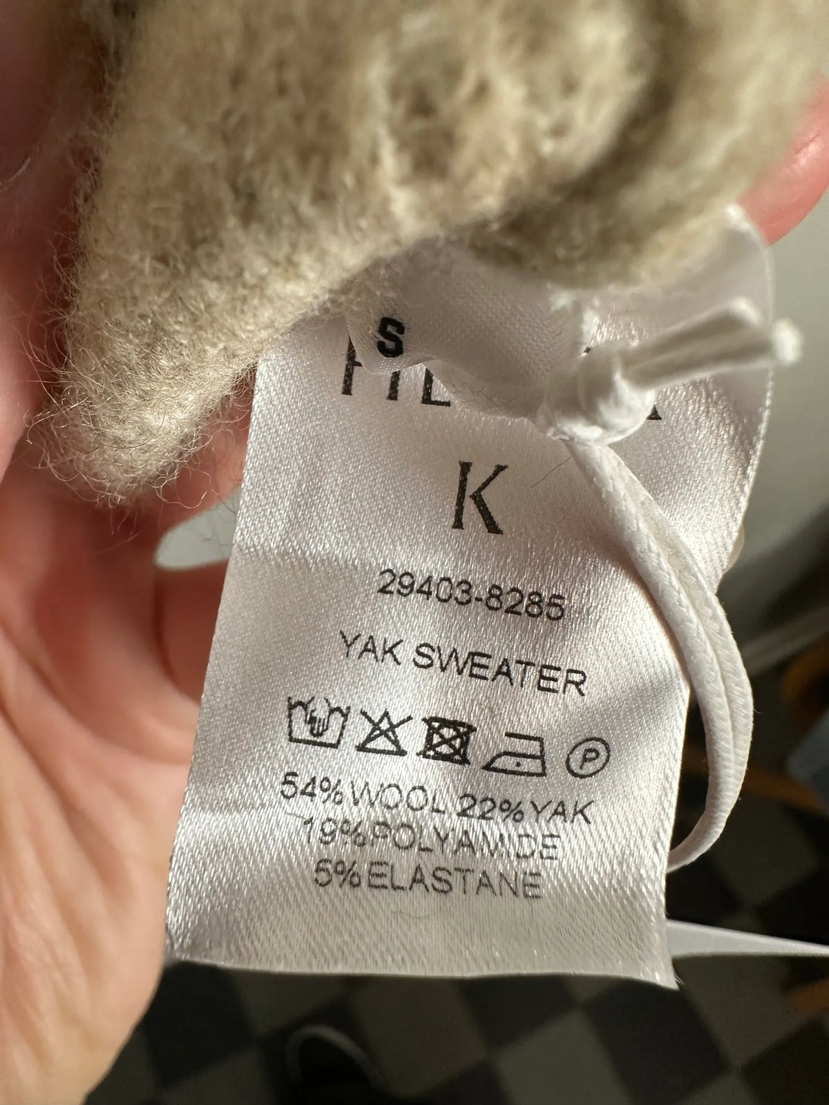 Filippa K Rib Yak Sweater