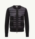 Moncler Maglione Tricot Alla Coreana Knitted High Puffer jacket