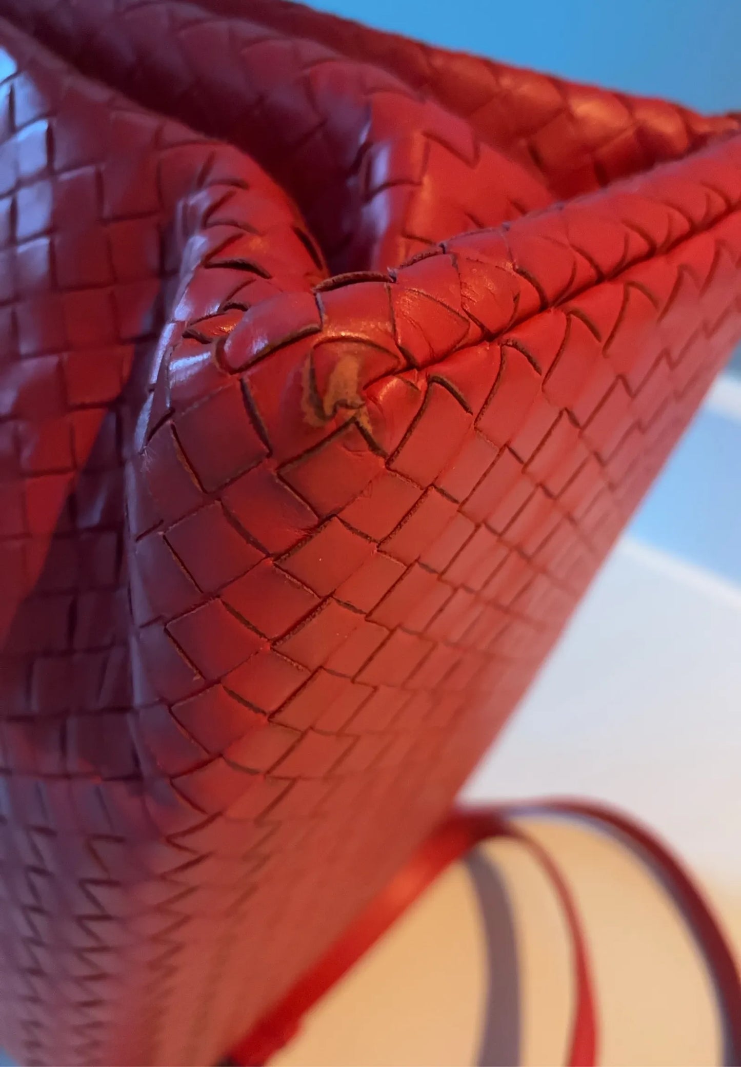 Bottega Veneta Roma-skinnhandväska