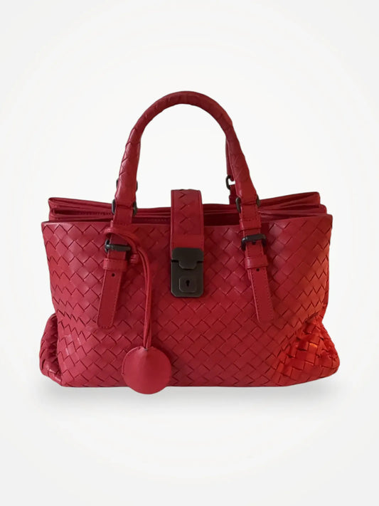 Bottega Veneta Roma-skinnhandväska