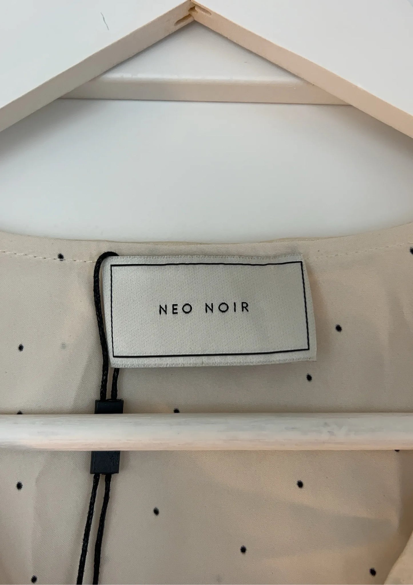 Neo Noir Sandie Mini Dot Blouse