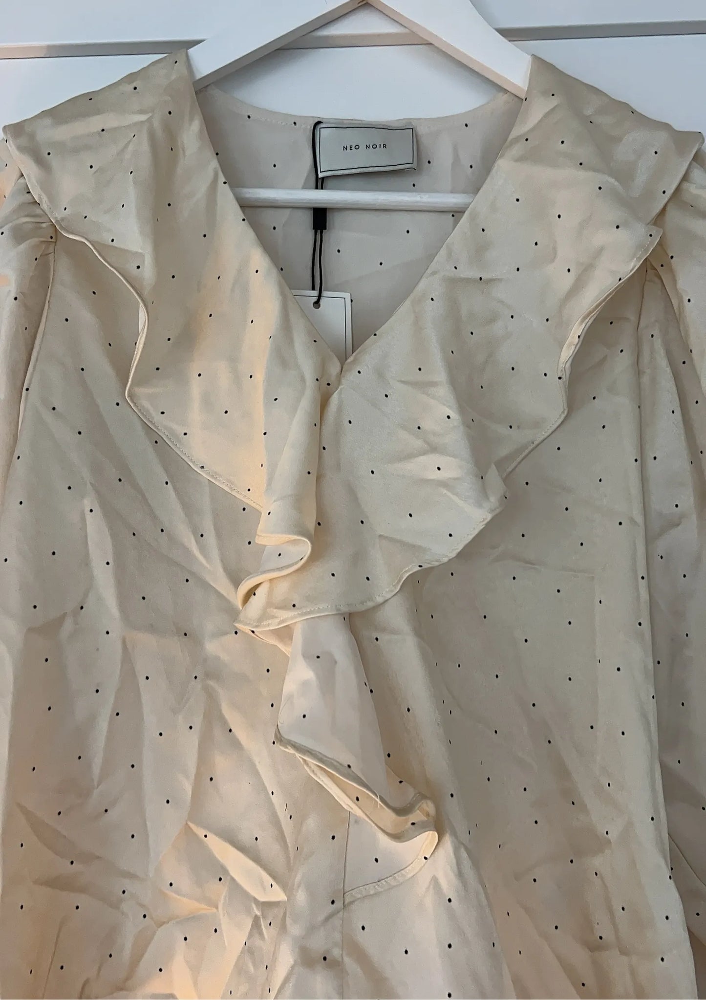 Neo Noir Sandie Mini Dot Blouse