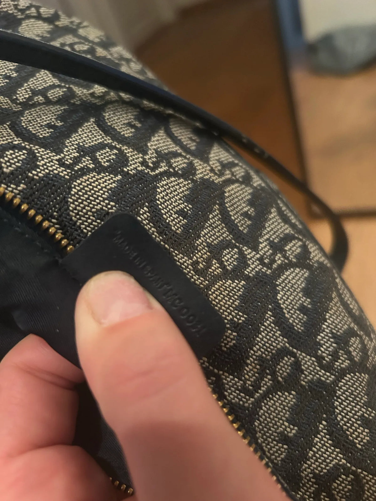 Christian Dior Trotter Small Saddle Shoulder bag
