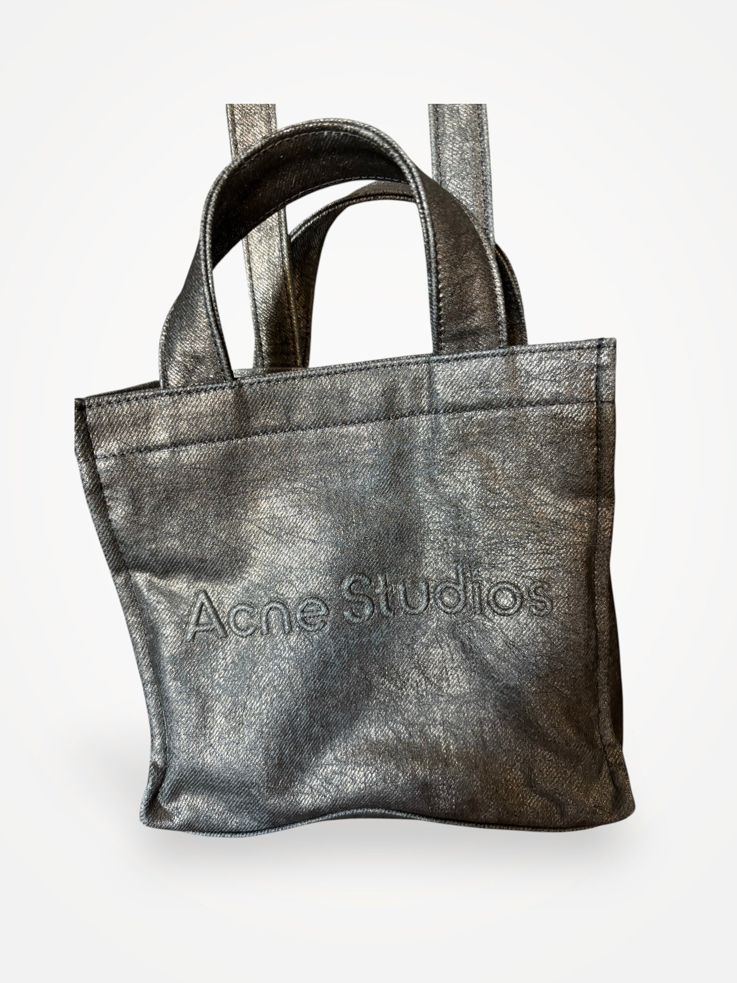 Acne Studios Liten Totebag Med Logotyp Shoulder bag