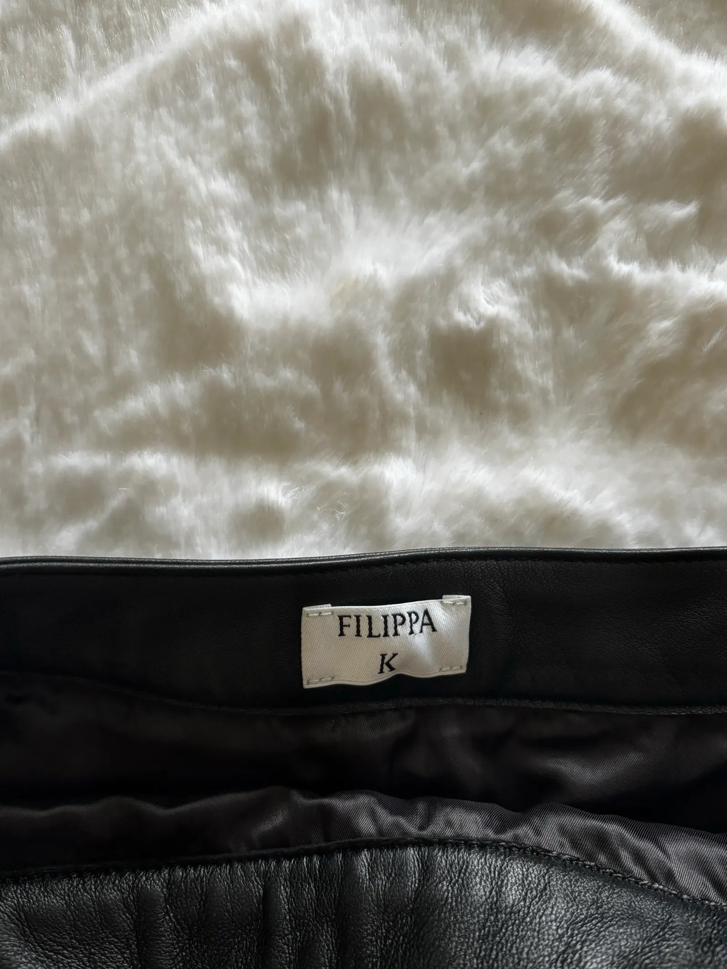 Filippa K Leather Pencil Skirt