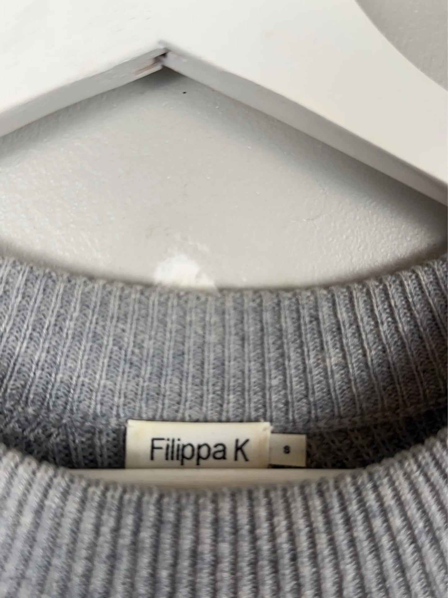 Filippa K Ribbed Wool Cashmere-ulltröja