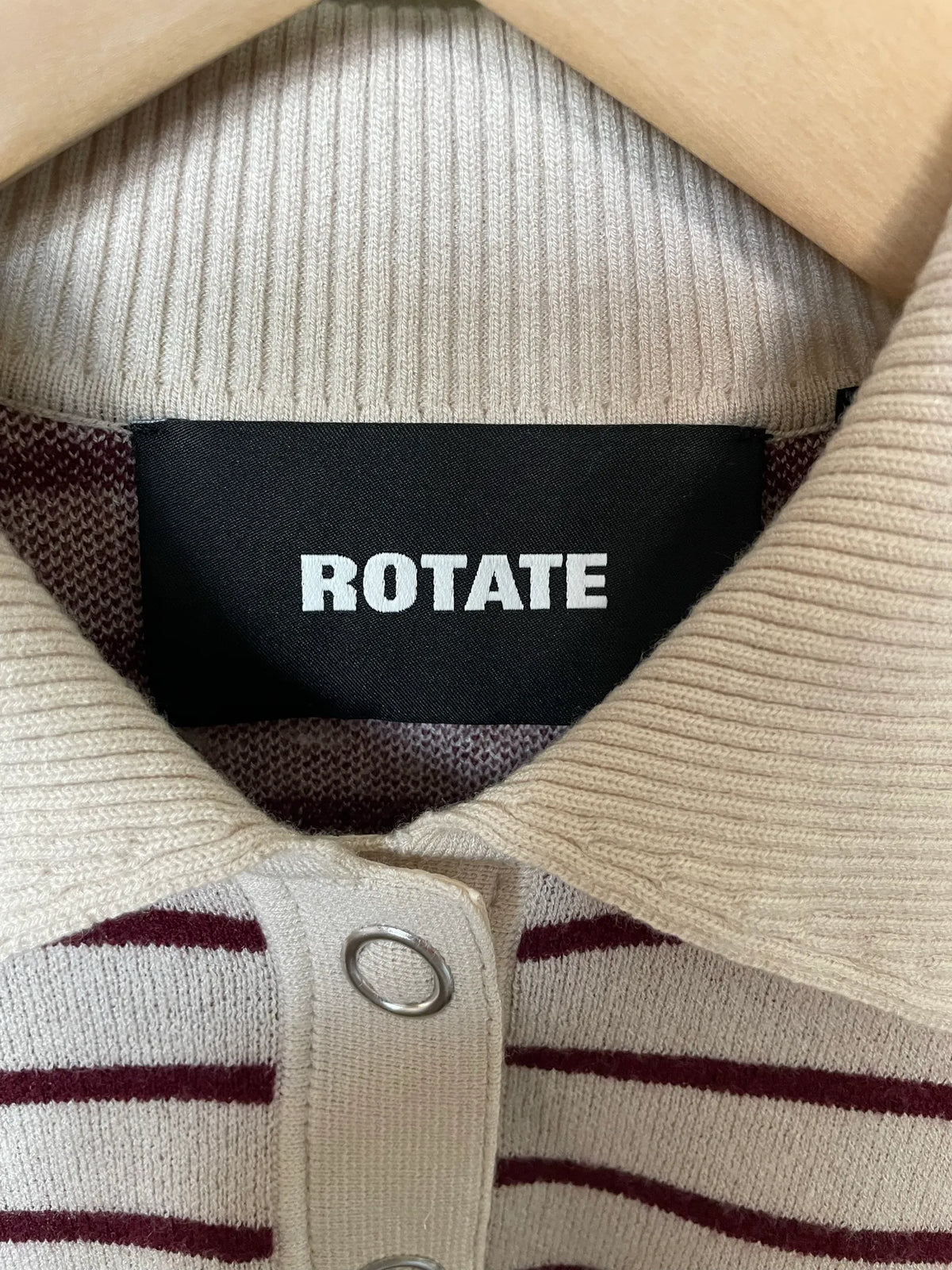 Rotate Slinky Knit Polo-ullpiké