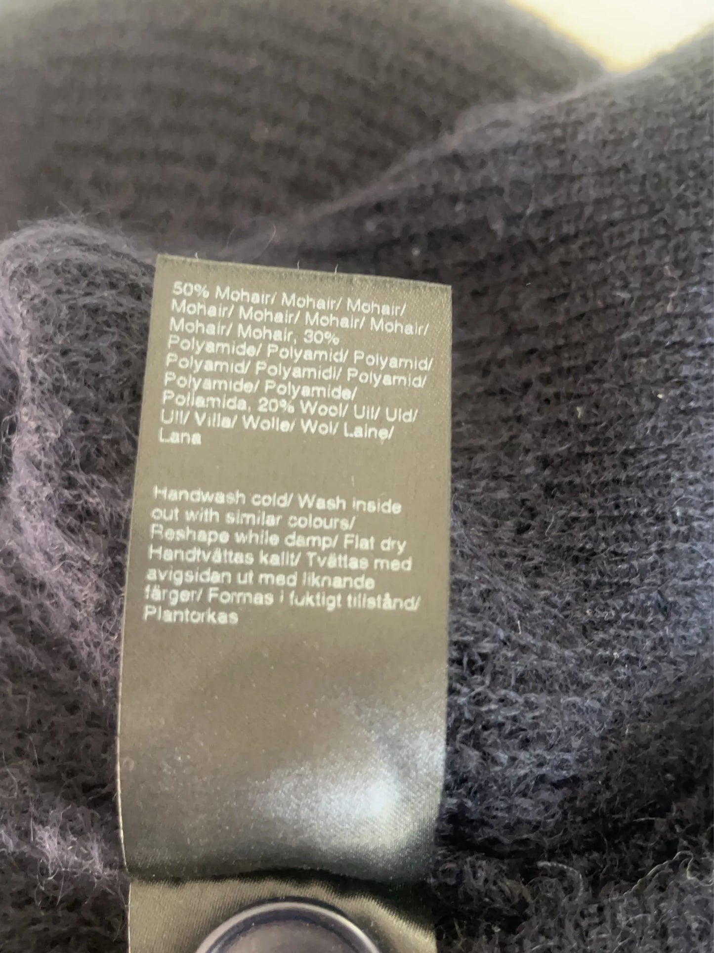 Filippa K Sleeve-ullkofta