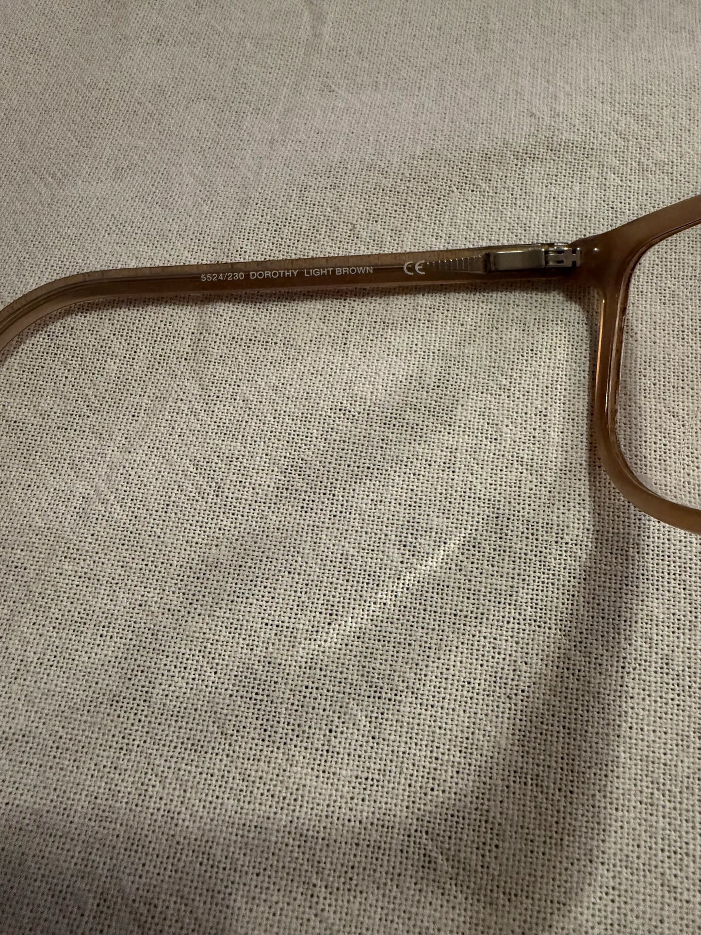 Efva Attling Dorothy Light Brown-glasögon
