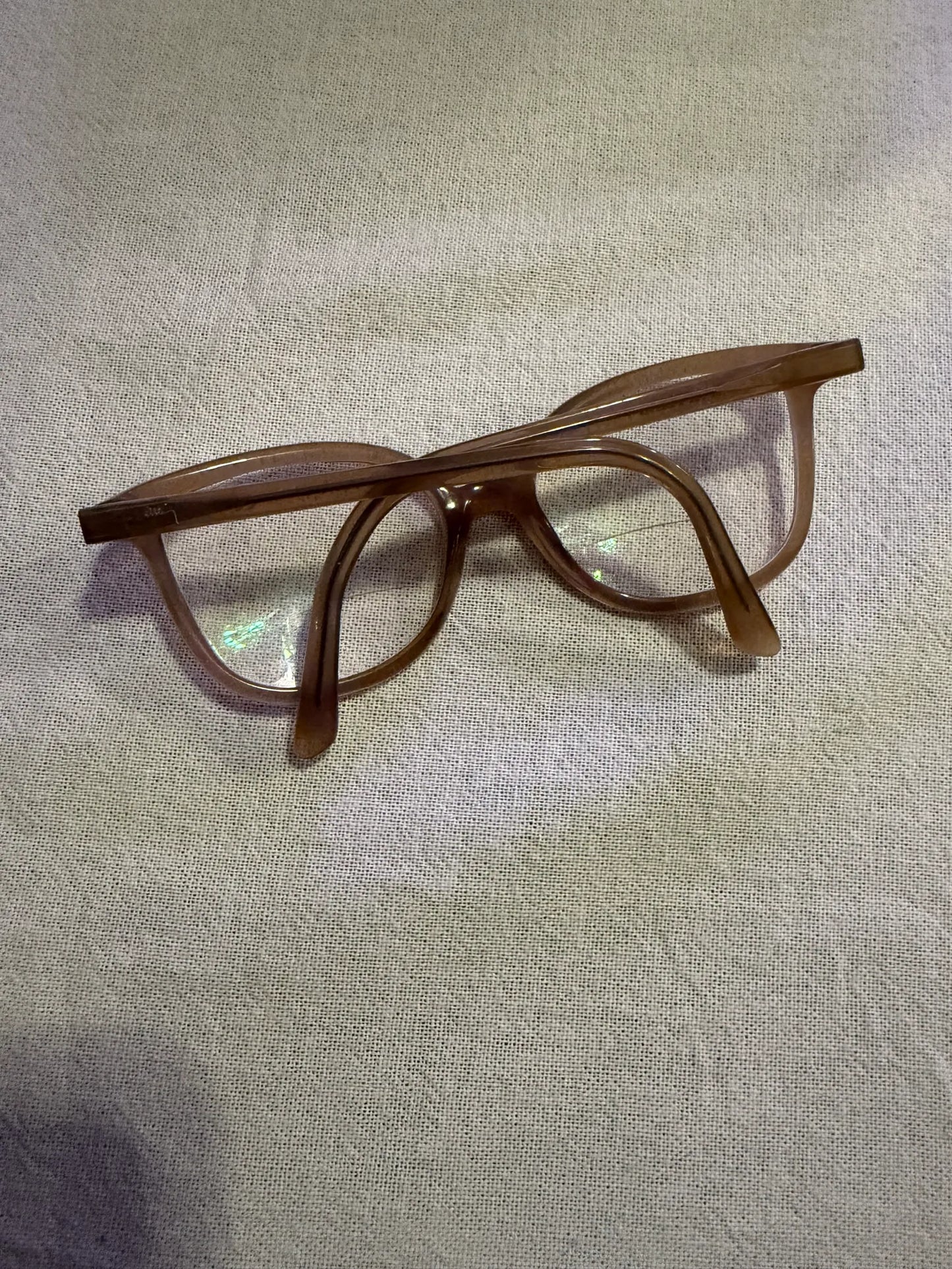 Efva Attling Dorothy Light Brown-glasögon