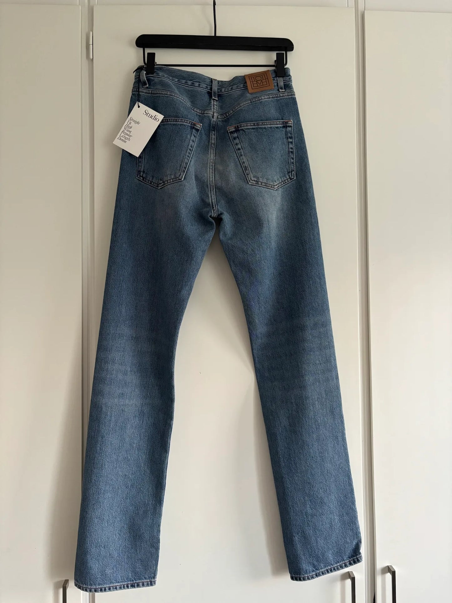Toteme Classic Cut Full Length Jeans