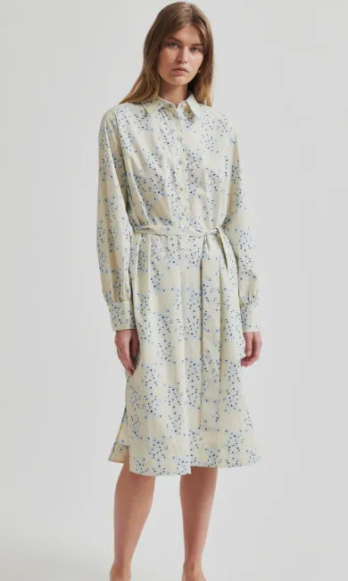 Second Female Claud Midi , Powder Blue Dress