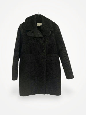 Carven Faux Fur Asktrikhan Coat