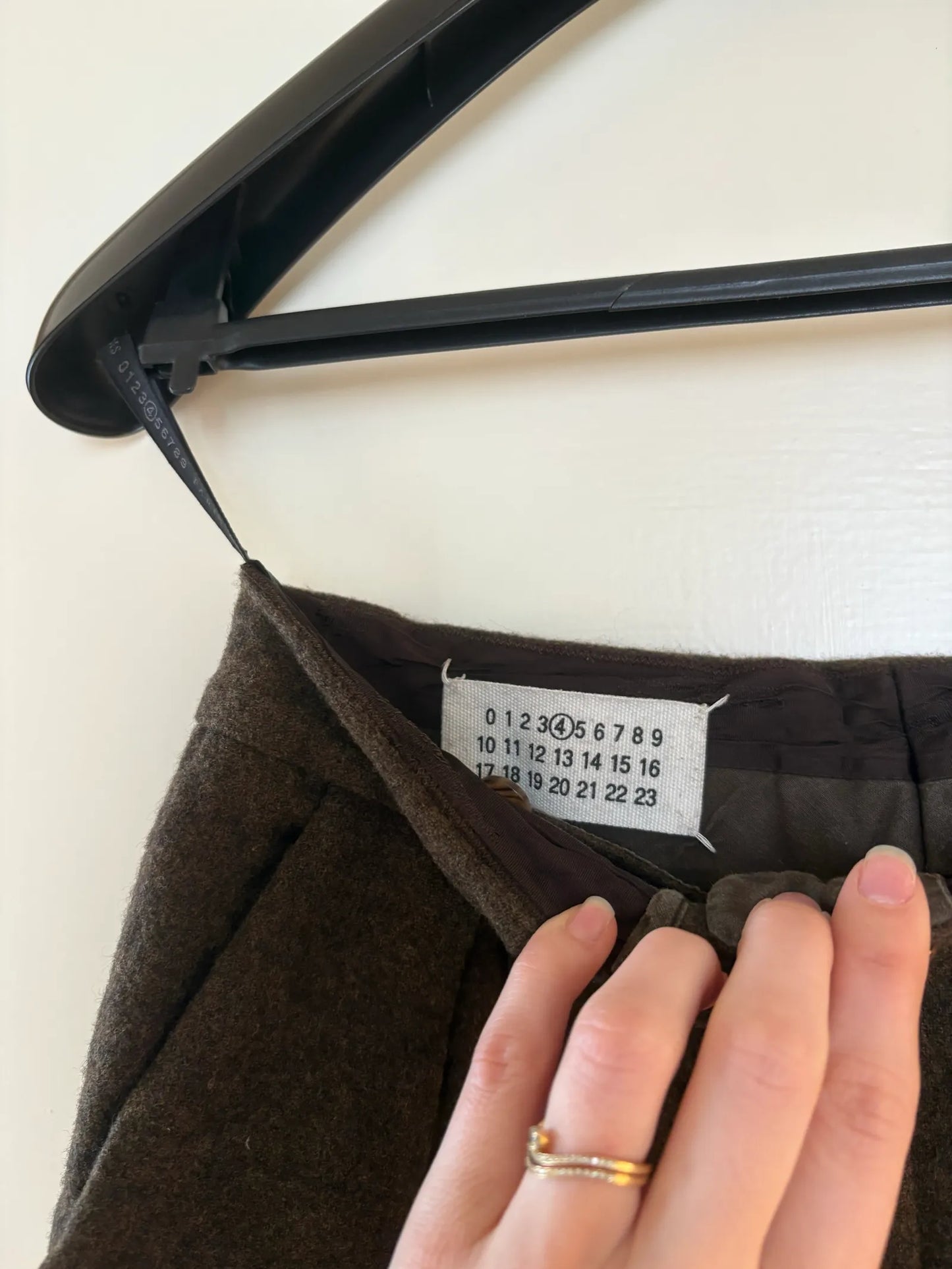 Maison Martin Margiela-ullkostymbyxor