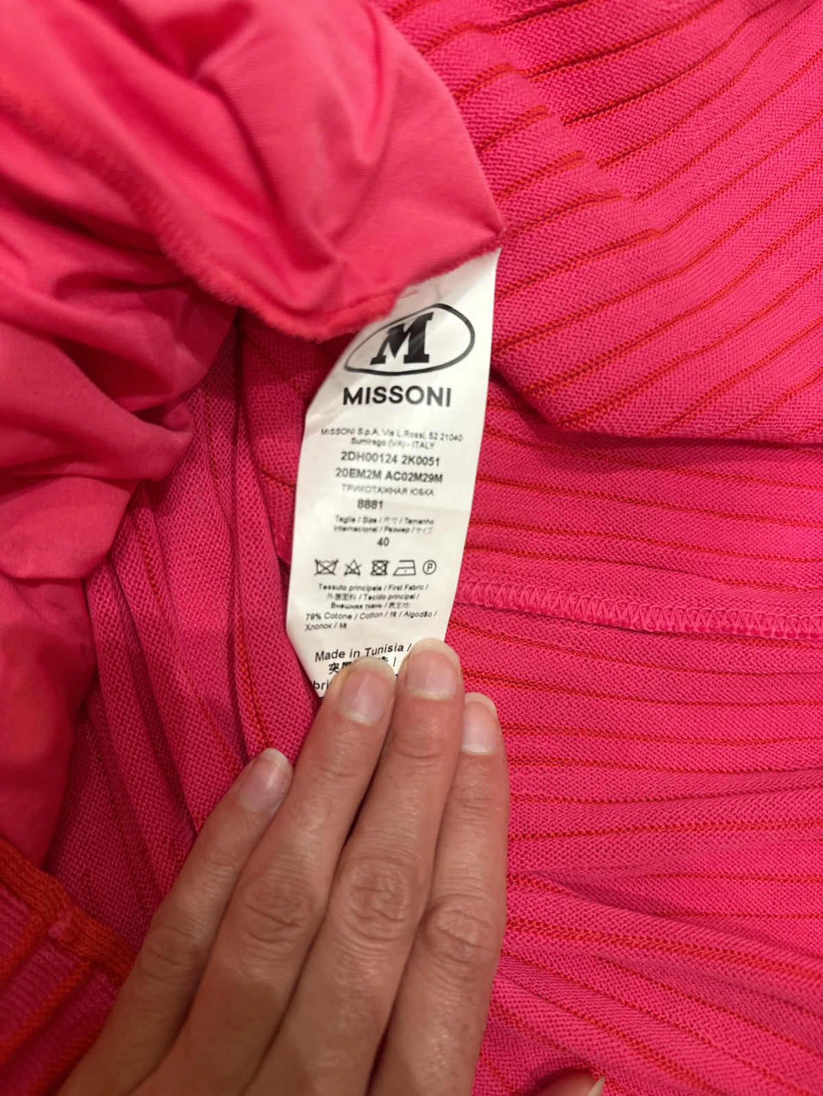 Missoni-kjol