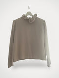 Greta-sidenblus NWOT
