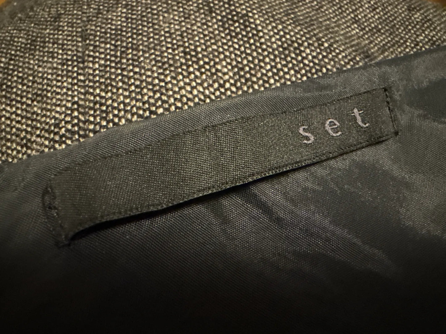 Set-ullklänning