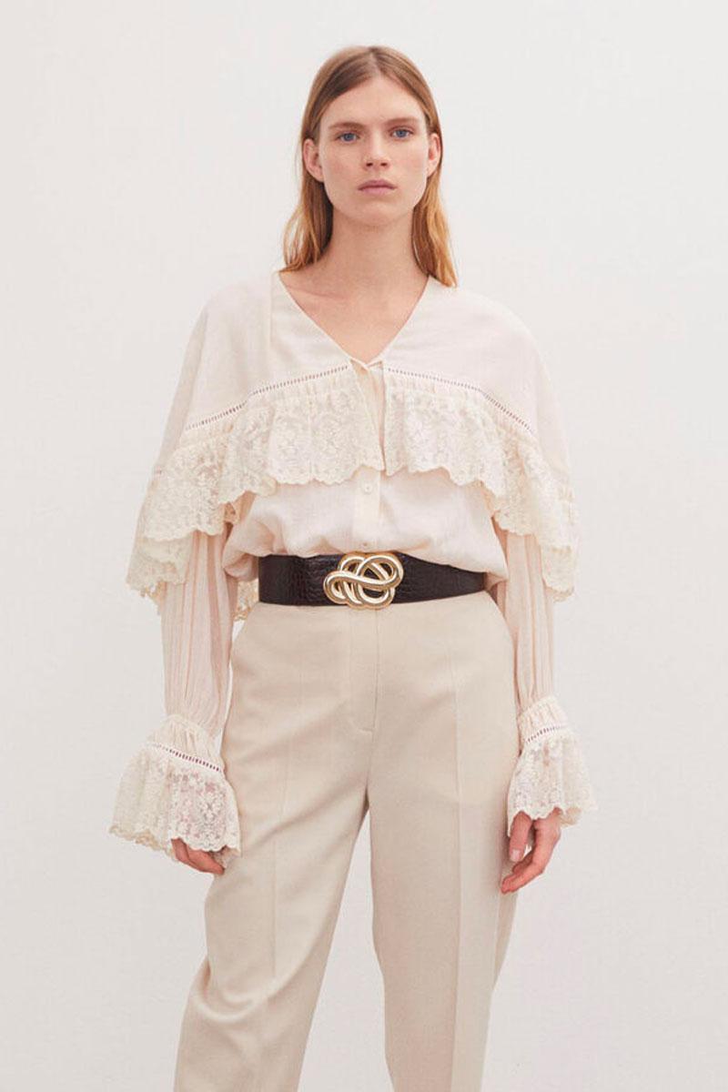 By Malene Birger Swirl-skinnbälte