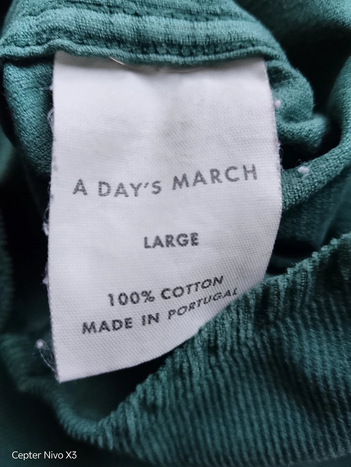 A Day's March Corduroy Button-skjorta