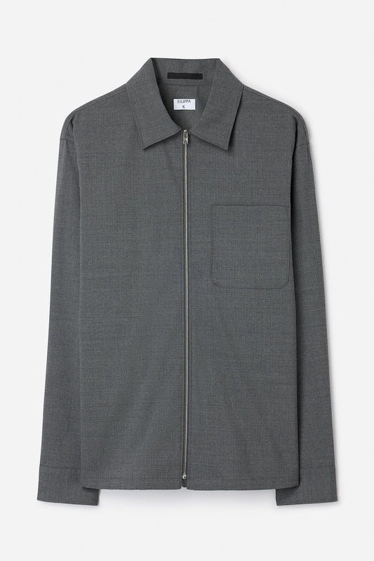 Filippa K Pinstripe Track Shirt