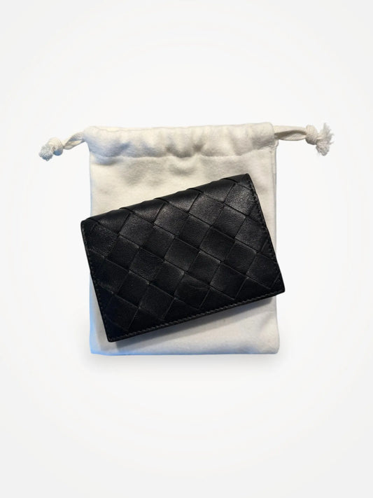 Bottega Veneta Intrecciato Business Card Case-skinnplånbok