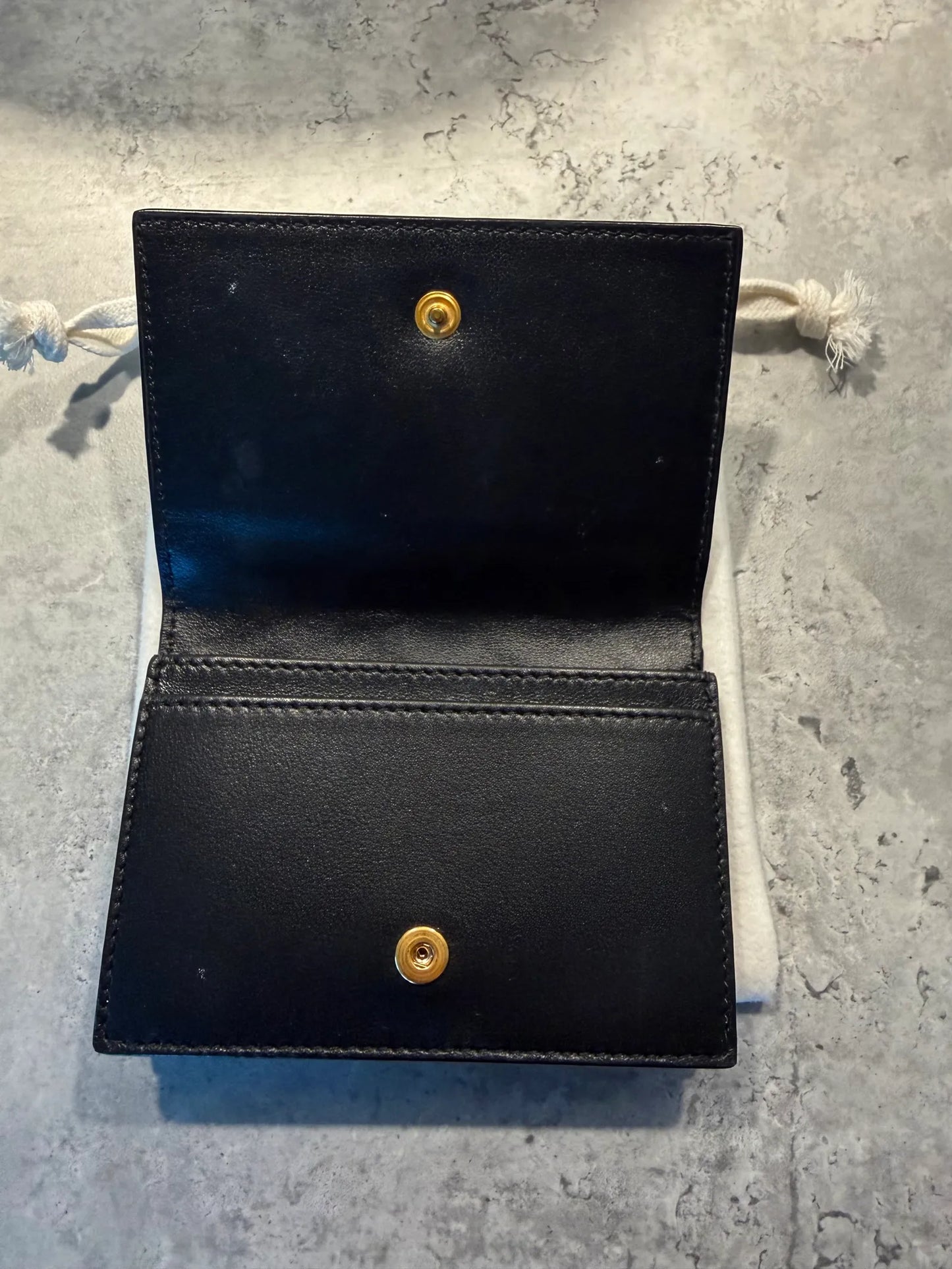 Bottega Veneta Intrecciato Business Card Case Wallet