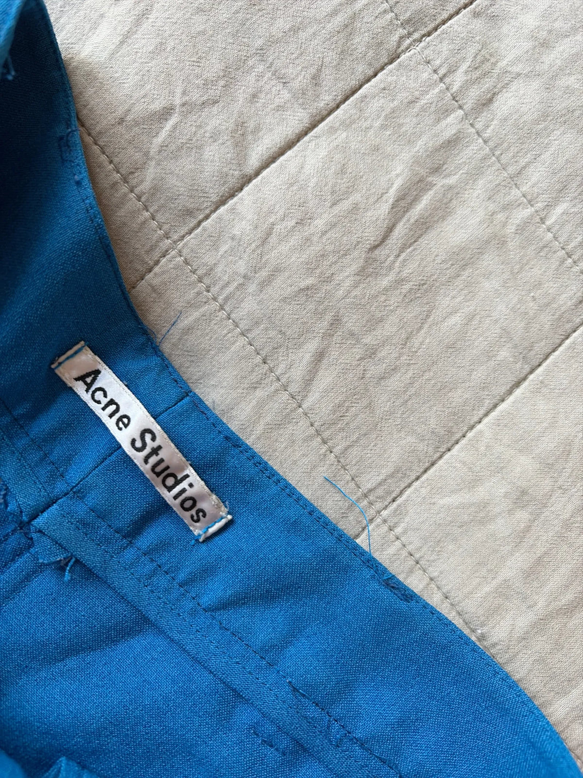 Acne Studios Tailored Wide .-kostymbyxor