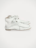 Flattered Babba White Loafers