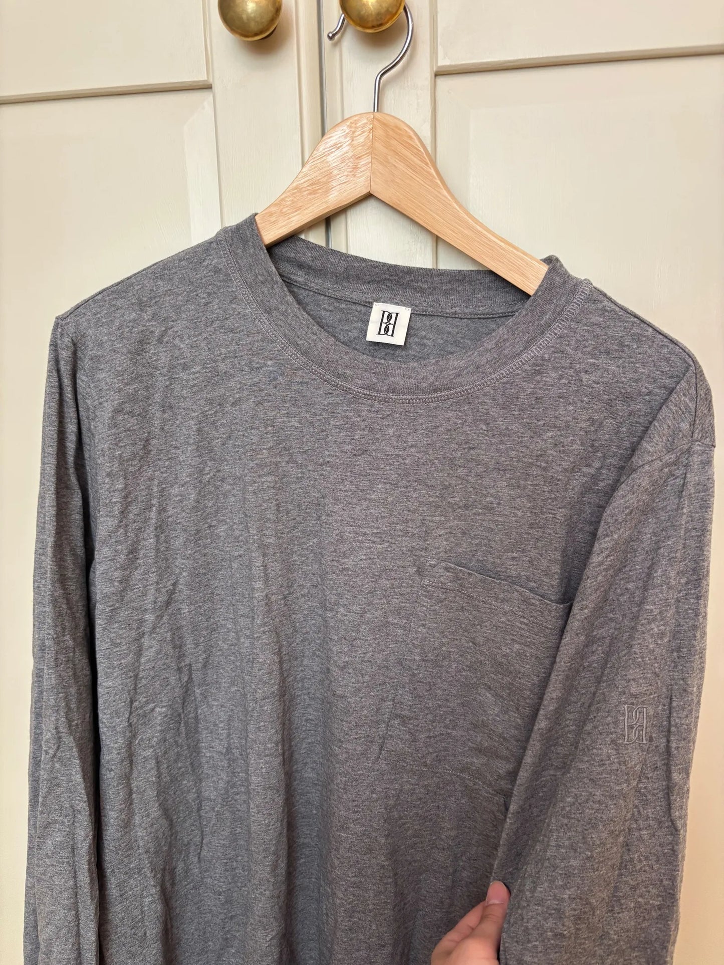 By Malene Birger Fayeh-långärmad t-shirt