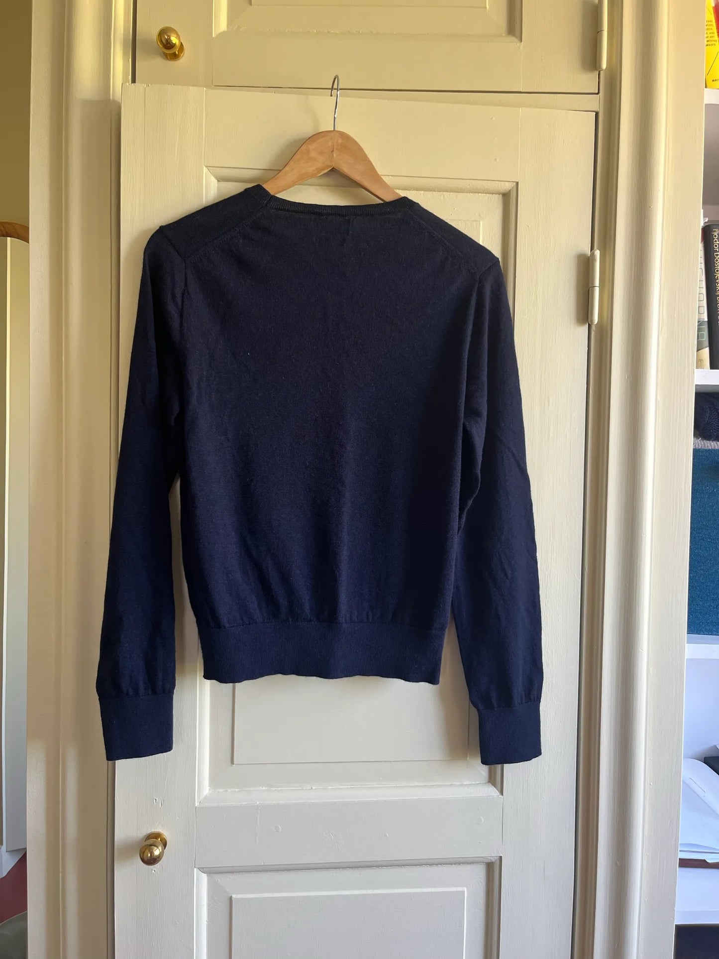 Ralph Lauren Round In Washable Merino Sweater