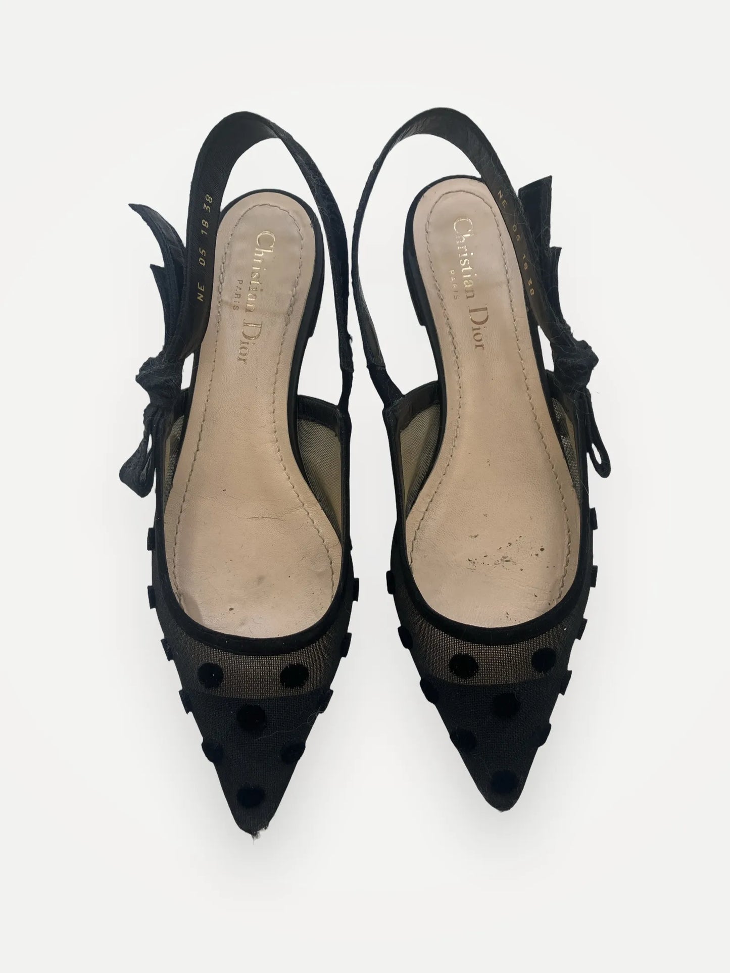 Christian Dior J’adior Slingback Flats Shoes