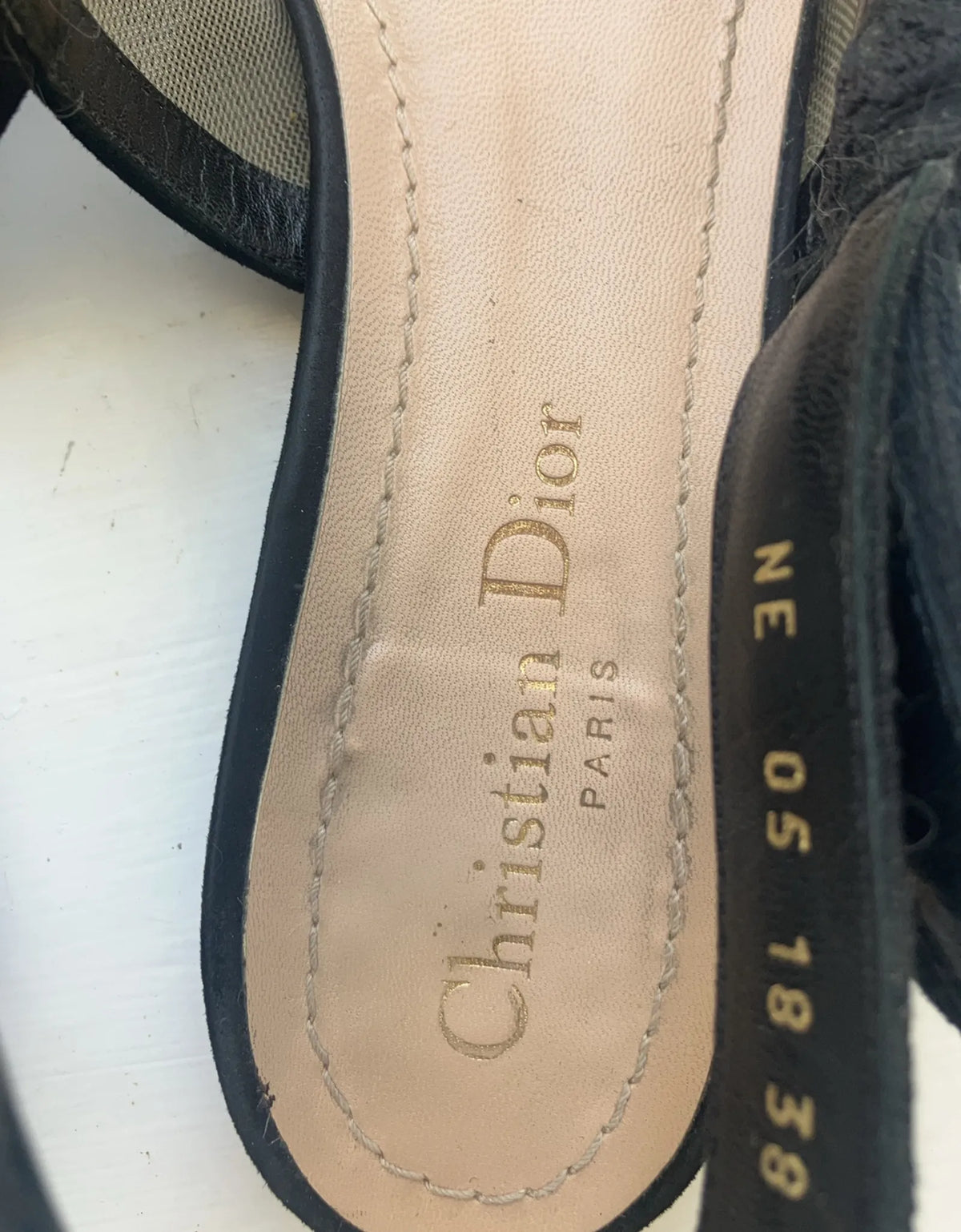 Christian Dior J’adior Slingback Flats Shoes