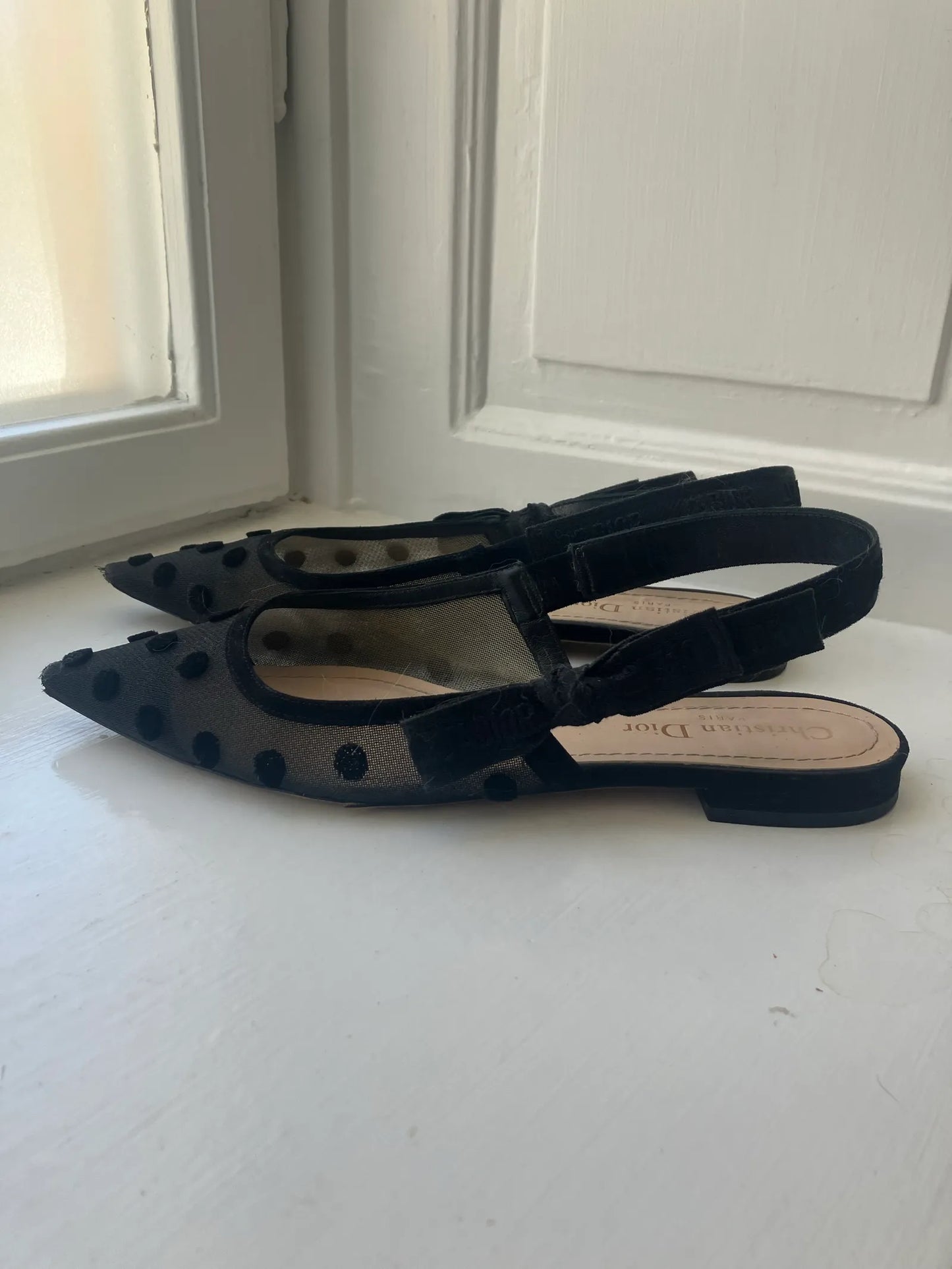 Christian Dior J’adior Slingback Flats Shoes