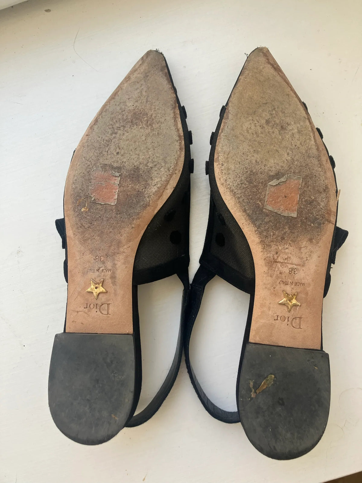 Christian Dior J’adior Slingback Flats Shoes
