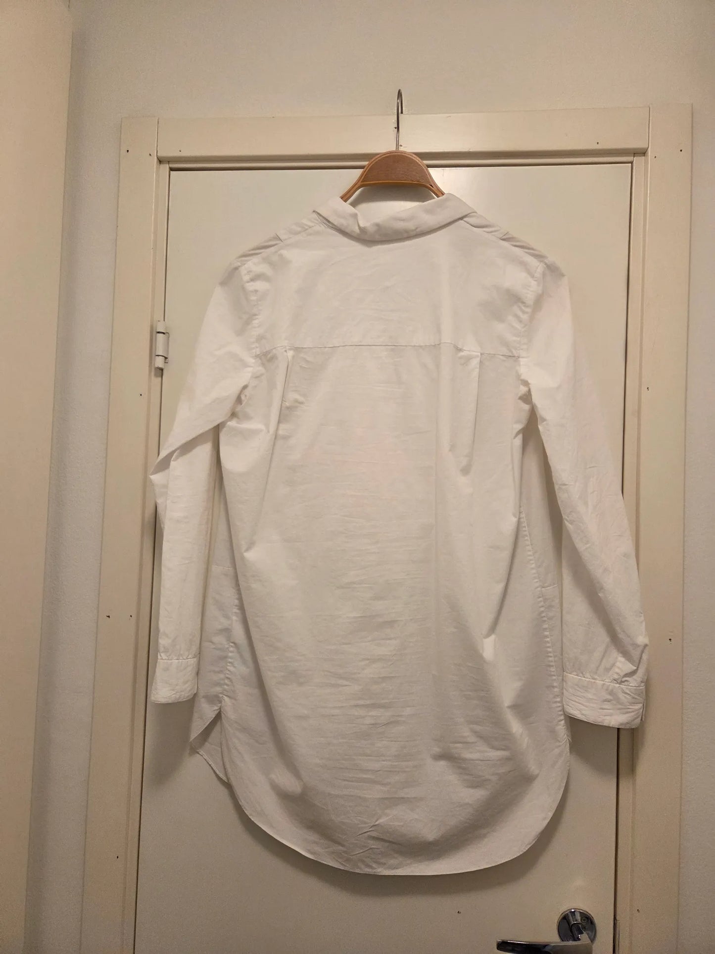 Cos Asymmetric Poplin-blus