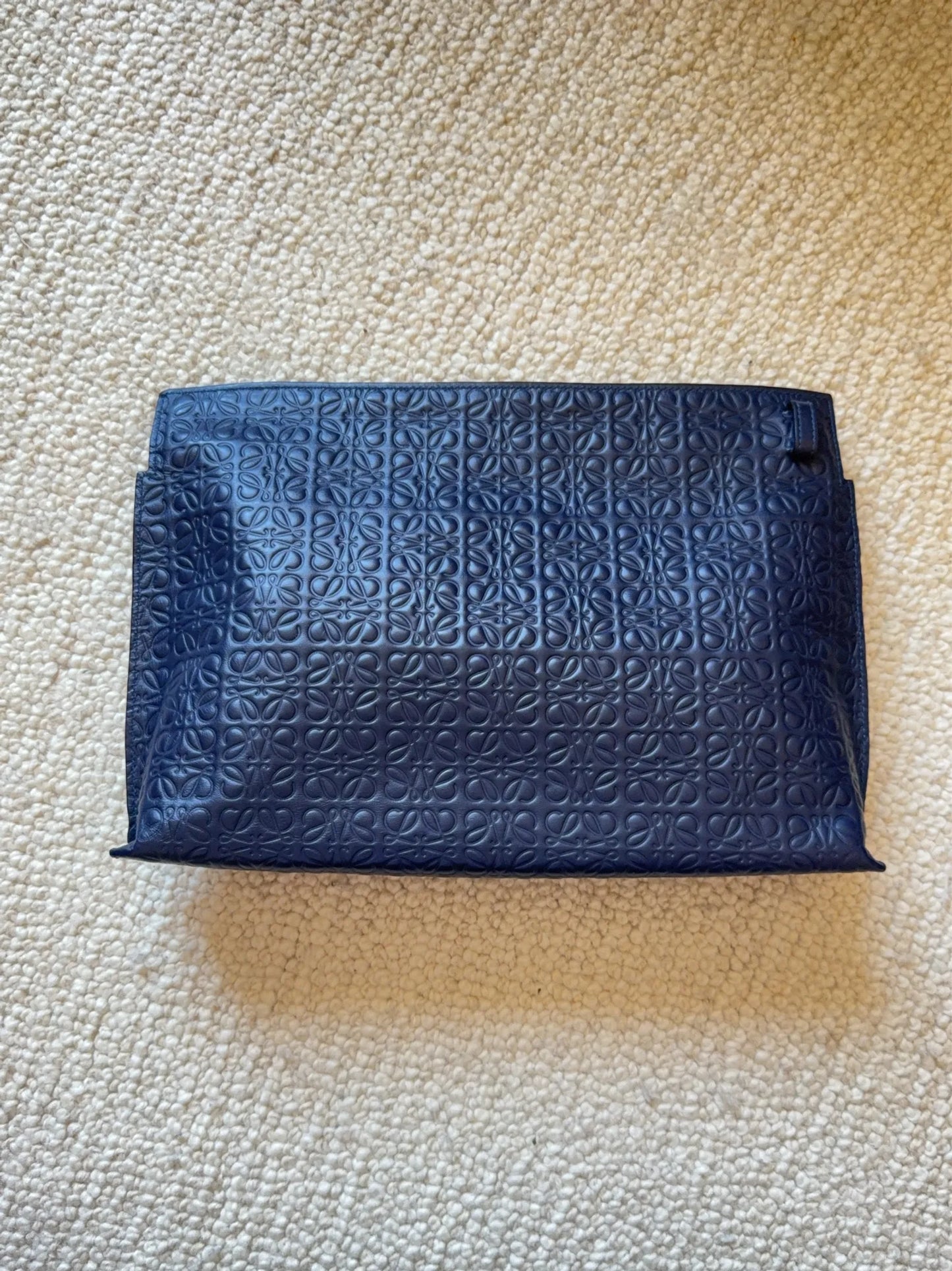 Loewe T Pouch In Calf Skin Clutch bag