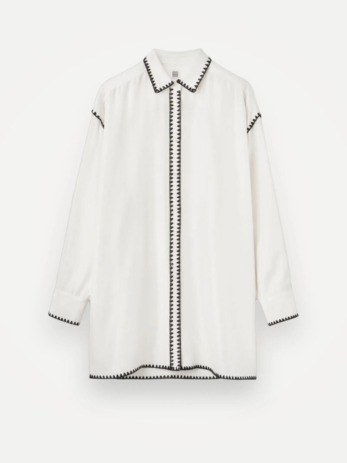 Toteme Long Embroidered Shirt
