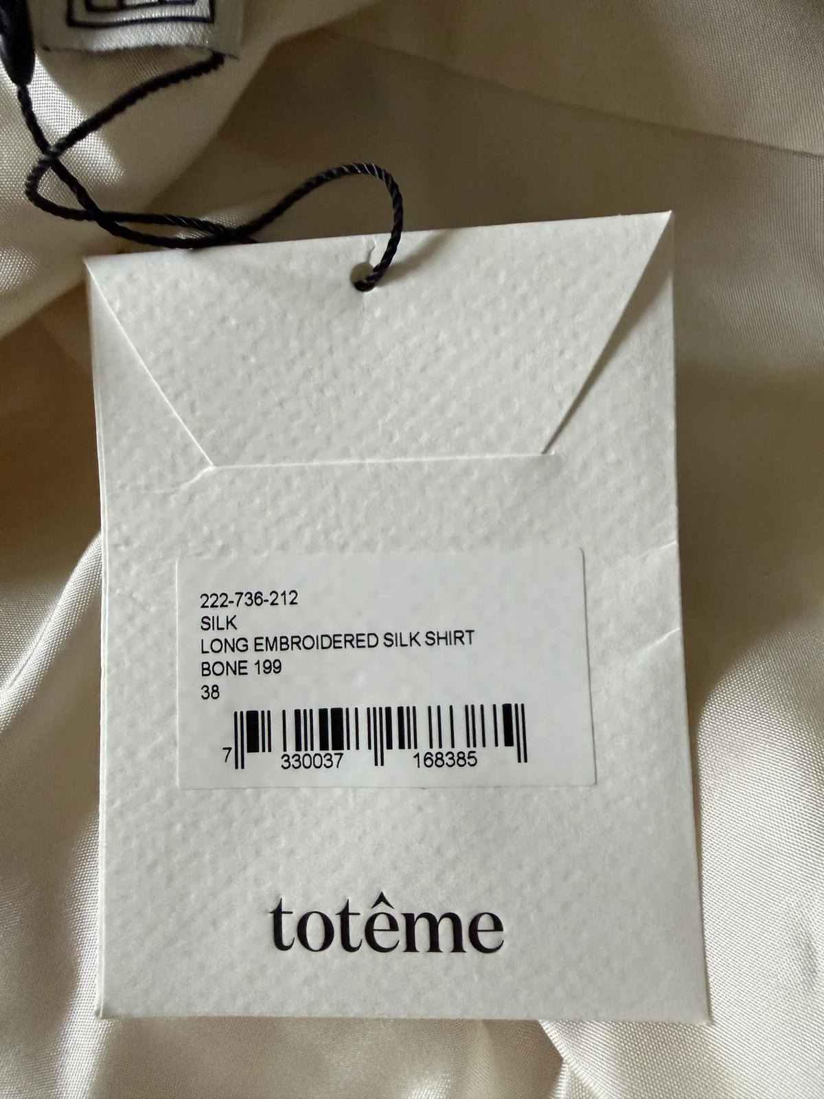 Toteme Long Embroidered Shirt