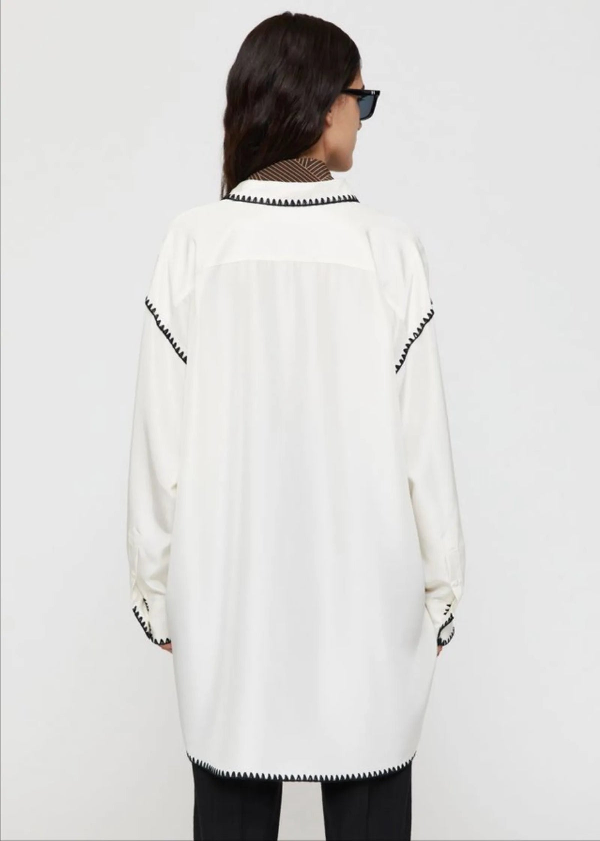 Toteme Long Embroidered Shirt