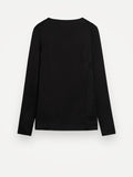 Toteme Long Sleeve Satin-topp NWT