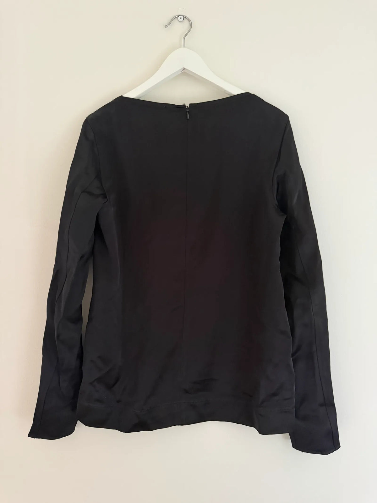Toteme Long Sleeve Satin-topp NWT
