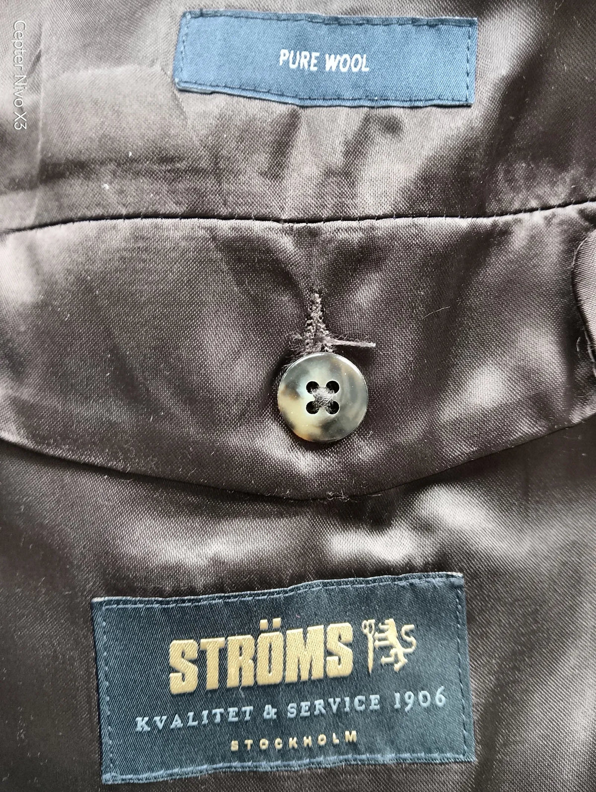 Eduard Dressler For Ströms Victor-r Wool-ullkappa