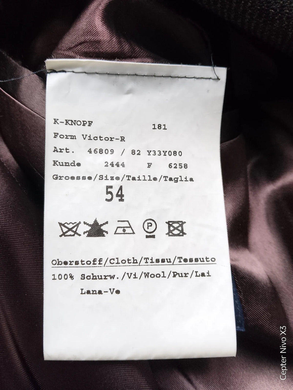 Eduard Dressler For Ströms Victor-r Wool-ullkappa