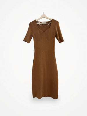 SELECTED 2/4 Knit-klänning NWOT