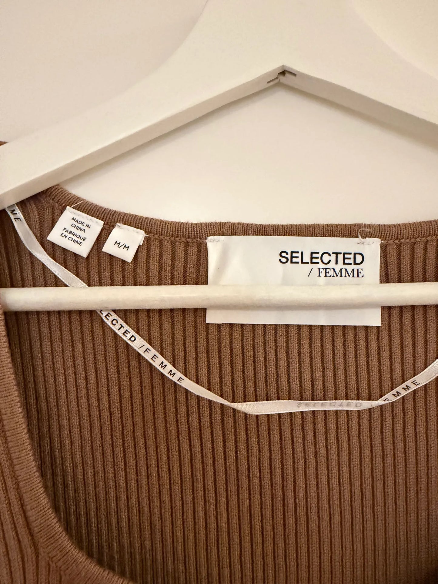 SELECTED 2/4 Knit-klänning NWOT