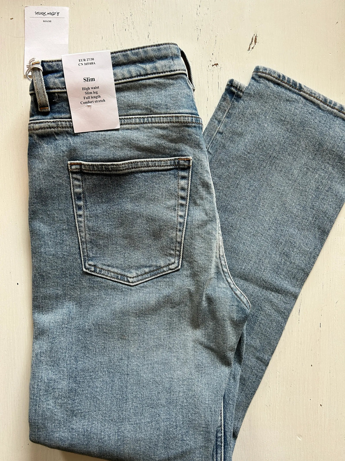 & Other Stories High Waist Slim-jeans NWT