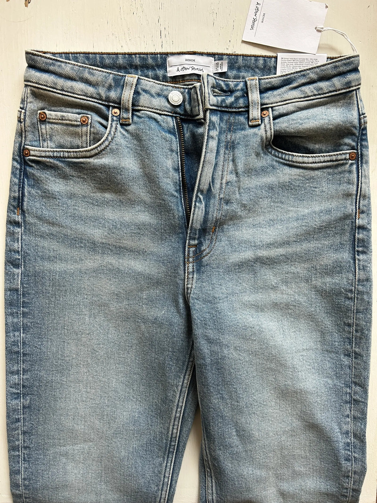 & Other Stories High Waist Slim-jeans NWT