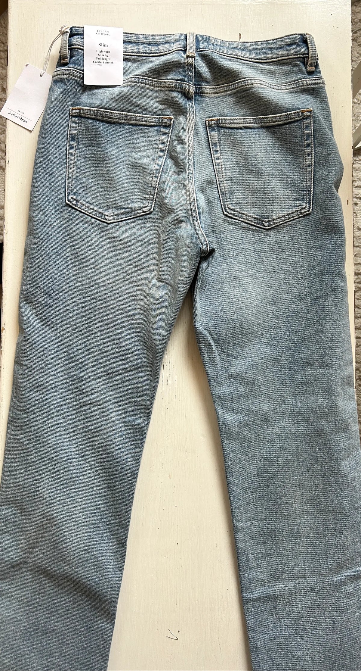 & Other Stories High Waist Slim-jeans NWT